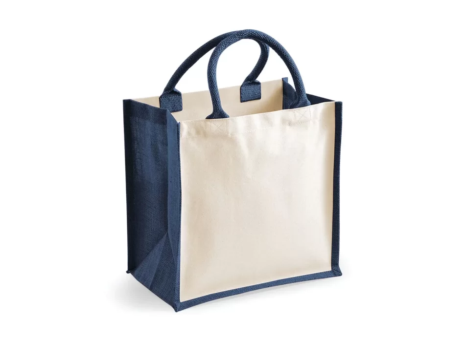 Printers Midi Jute Tote FullGadgets.com