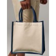 Printers Midi Jute Tote FullGadgets.com