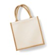 Printers Midi Jute Tote FullGadgets.com