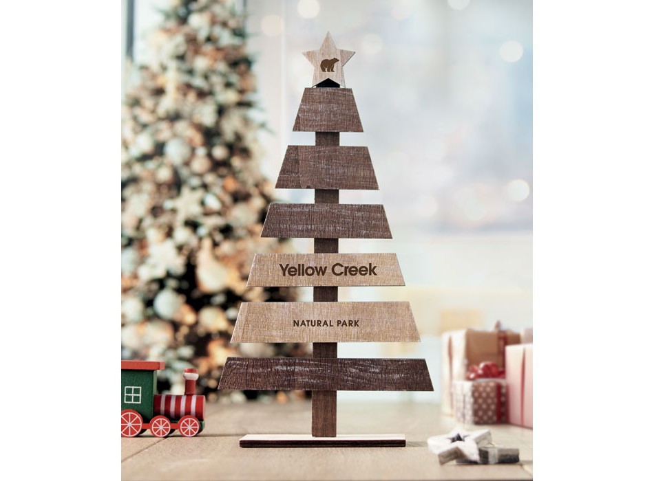 PUINEN - Albero di Natale in legno FullGadgets.com