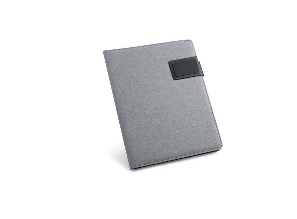 PYNCHON. Cartella A5 in PU e imitazione lino con blocco pagine a righe FullGadgets.com