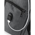 Q-Tech Charge Roll-Top Backpack FullGadgets.com