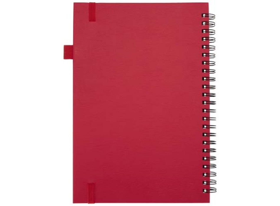Quaderno A5 a spirale con copertina rigida in plastica riciclata Liss FullGadgets.com