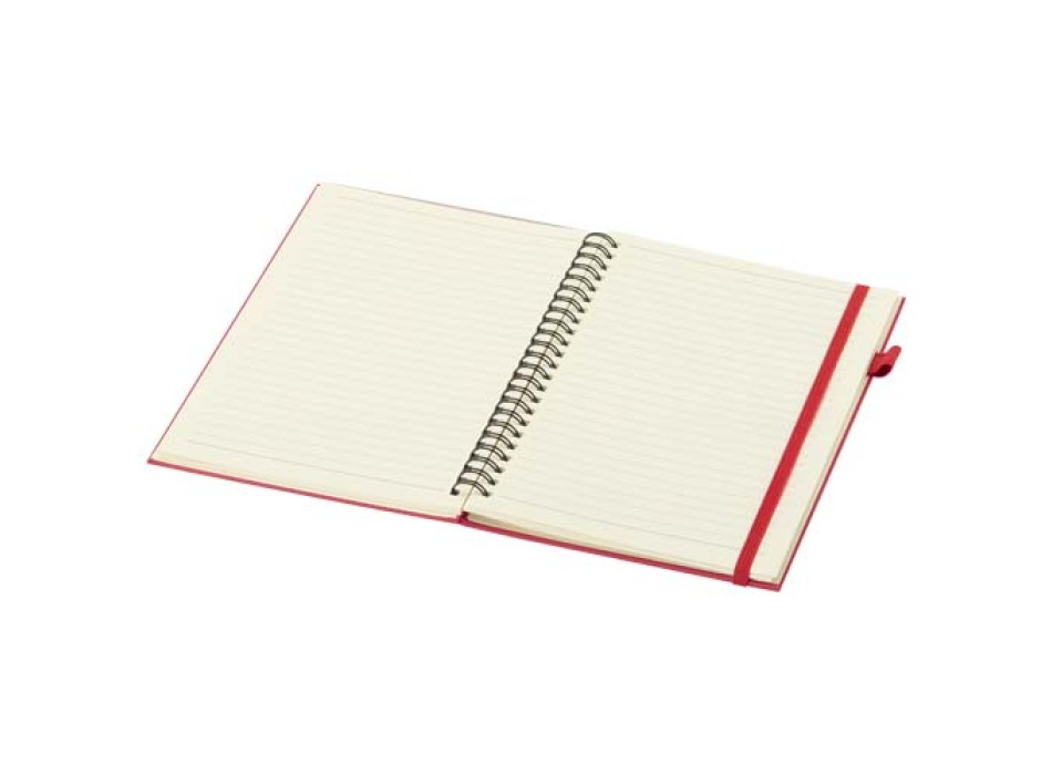 Quaderno A5 a spirale con copertina rigida in plastica riciclata Liss FullGadgets.com