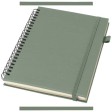 Quaderno A5 a spirale con copertina rigida in plastica riciclata Liss FullGadgets.com