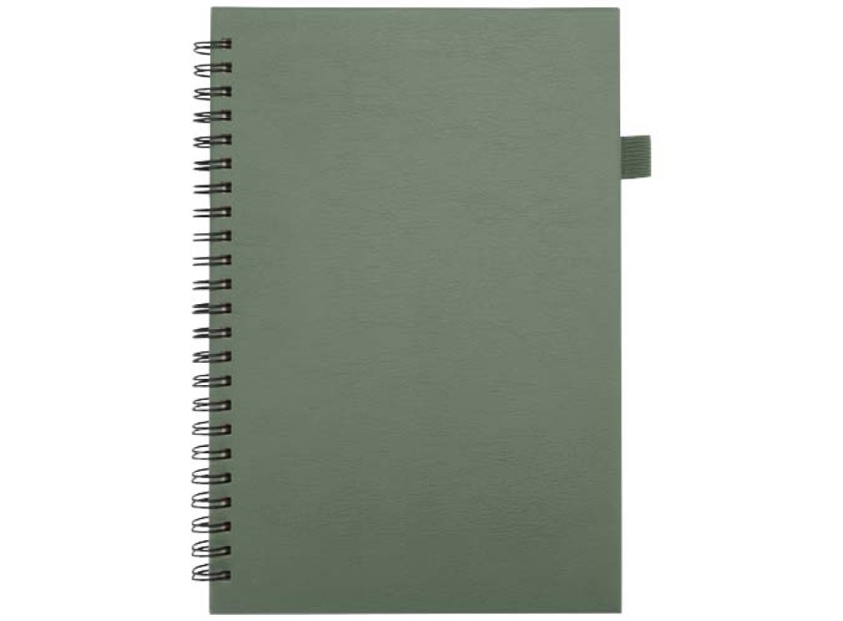 Quaderno A5 a spirale con copertina rigida in plastica riciclata Liss FullGadgets.com