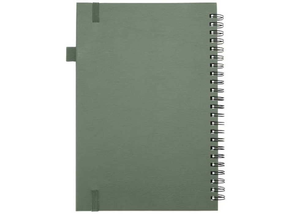 Quaderno A5 a spirale con copertina rigida in plastica riciclata Liss FullGadgets.com