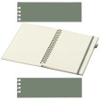 Quaderno A5 a spirale con copertina rigida in plastica riciclata Liss FullGadgets.com