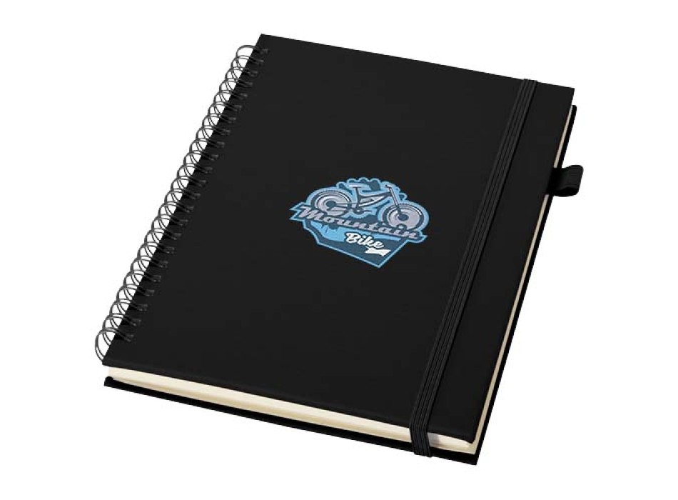 Quaderno A5 a spirale con copertina rigida in plastica riciclata Liss FullGadgets.com