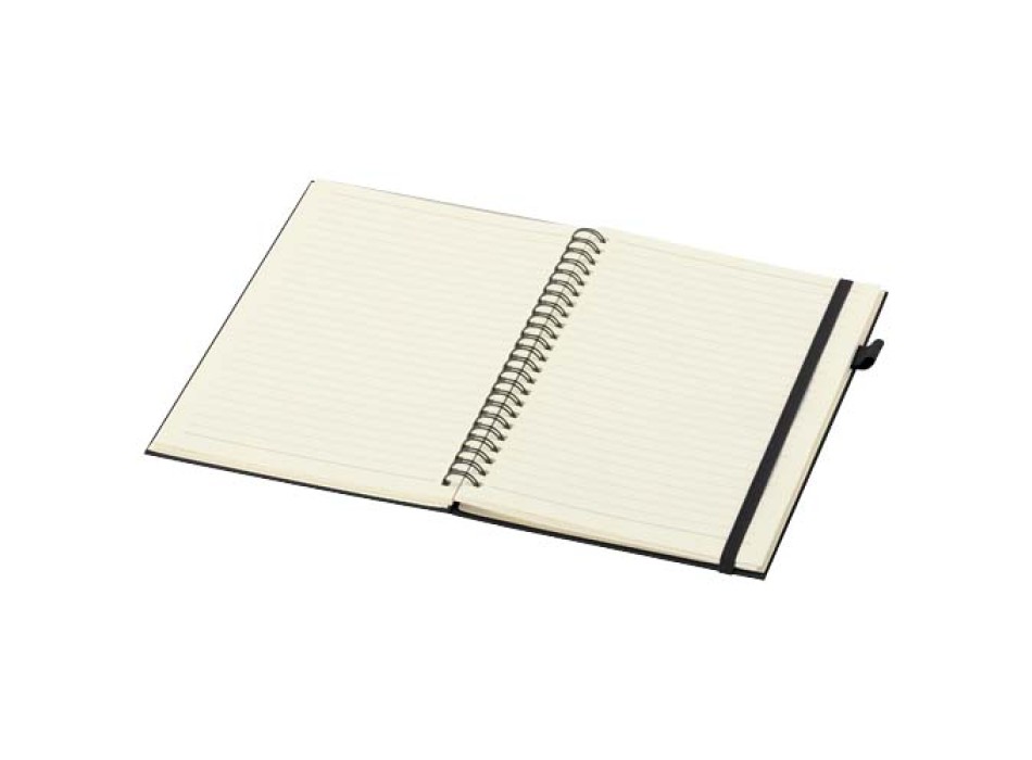 Quaderno A5 a spirale con copertina rigida in plastica riciclata Liss FullGadgets.com