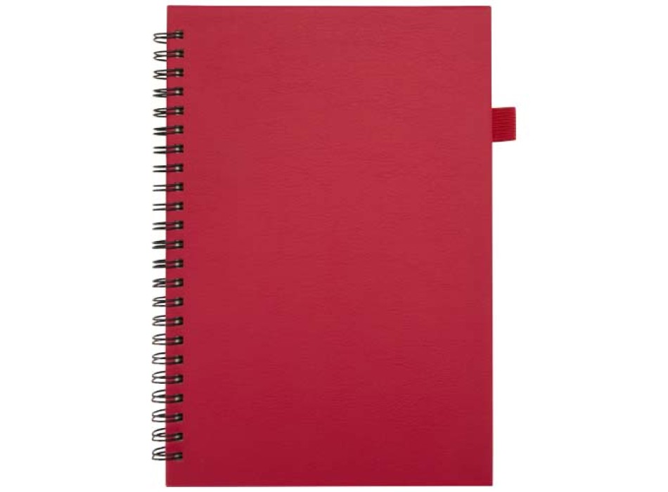 Quaderno A5 a spirale con copertina rigida in plastica riciclata Liss FullGadgets.com