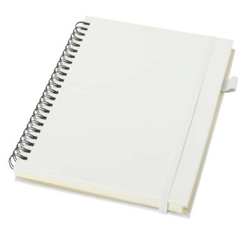 Quaderno A5 a spirale con copertina rigida in plastica riciclata Liss FullGadgets.com