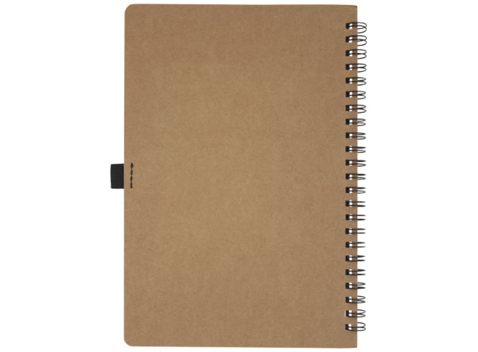 Quaderno Cobble formato A5 con rilegatura a spirale in cartone riciclato e carta di pietra FullGadgets.com