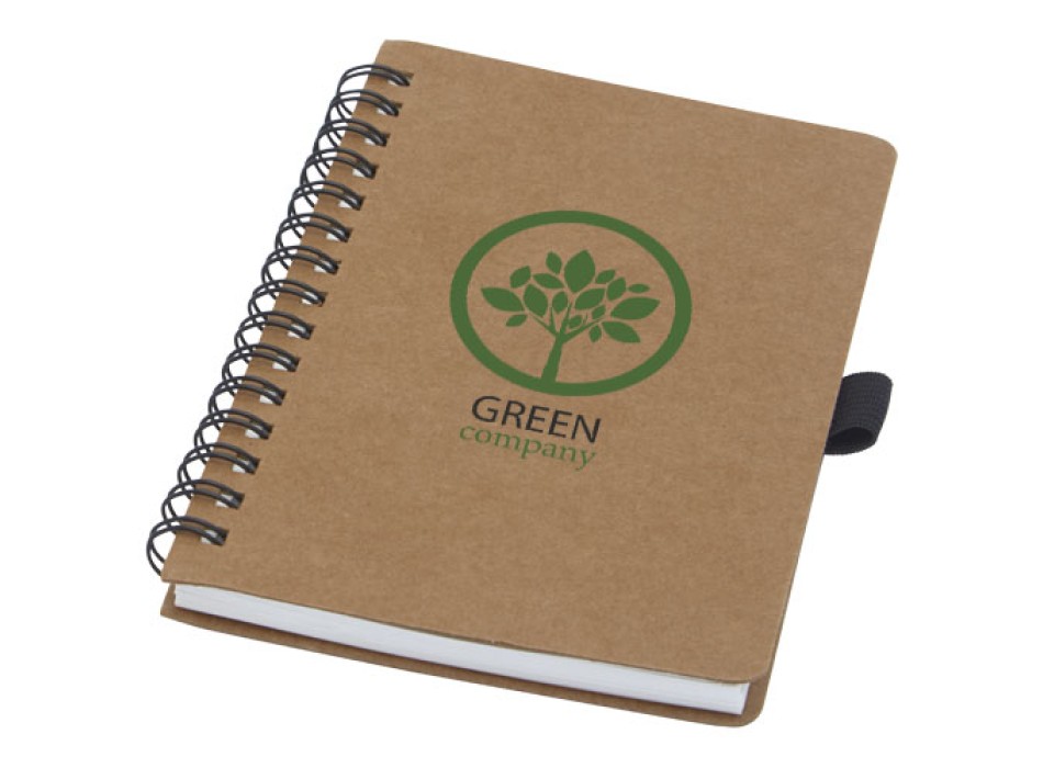 Quaderno Cobble formato A6 con rilegatura a spirale in cartone riciclato e carta di pietra FullGadgets.com