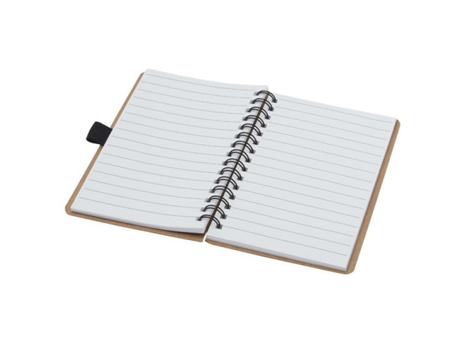 Quaderno Cobble formato A6 con rilegatura a spirale in cartone riciclato e carta di pietra FullGadgets.com