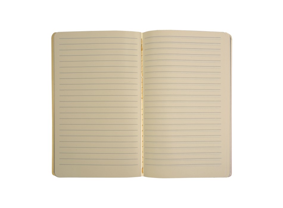 Quaderno con copertina in carta riciclata, fogli a righe color avorio FullGadgets.com