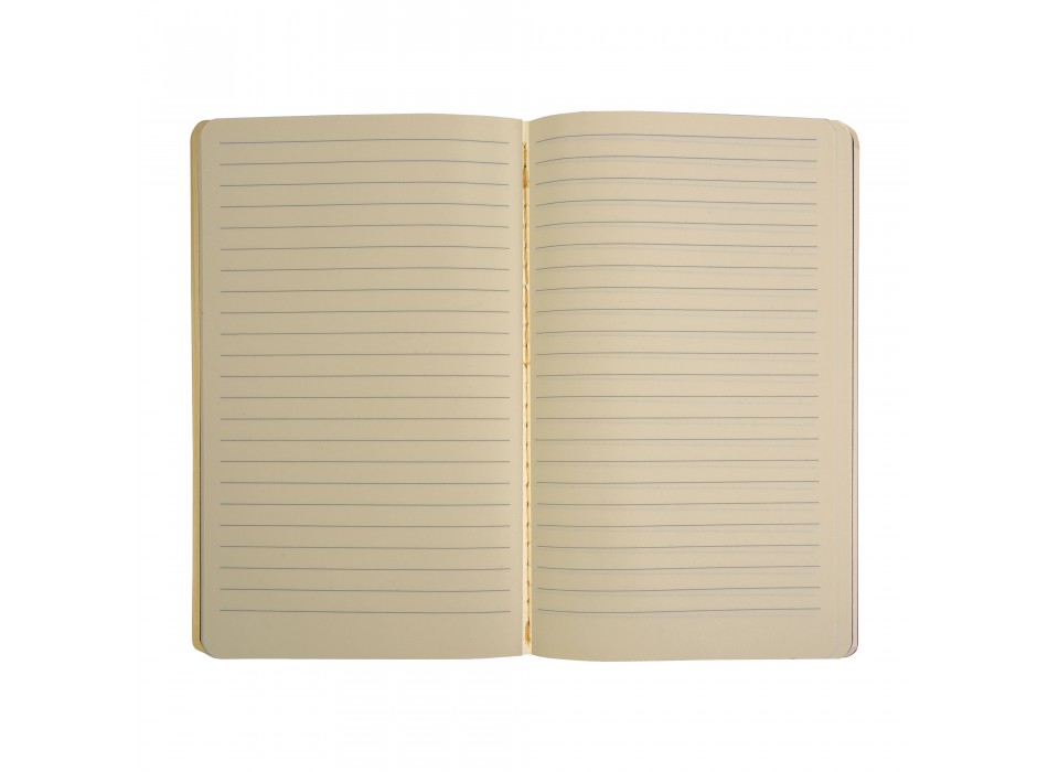 Quaderno con copertina in carta riciclata, fogli a righe color avorio, 50 pag., 9x14 cm FullGadgets.com