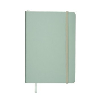 Quaderno con copertina in PU in colori pastello ed elastico di chiusura FullGadgets.com