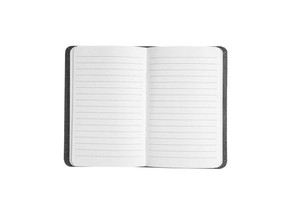 Quaderno con copertina in R-Pet, con elastico, fogli a righe color bianco FullGadgets.com