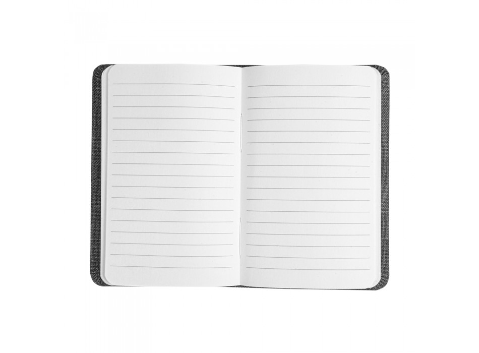 Quaderno con copertina in R-Pet, con elastico, fogli a righe color bianco FullGadgets.com