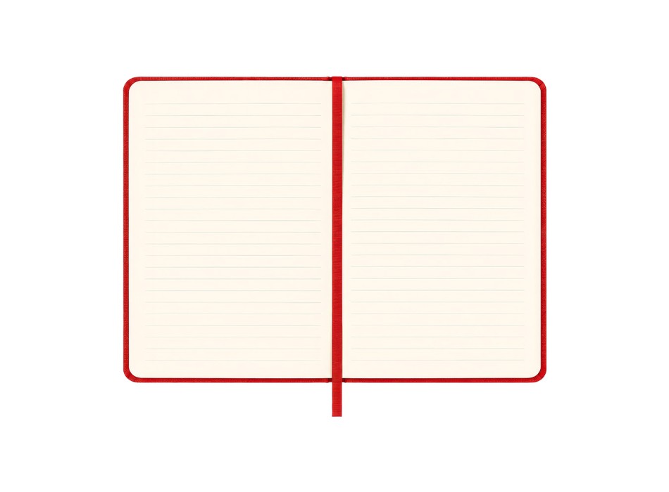 Quaderno con copertina rigida in R-PET. Elastico di chiusura e segnalibro in raso FullGadgets.com