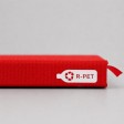 Quaderno con copertina rigida in R-PET. Elastico di chiusura e segnalibro in raso FullGadgets.com