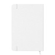 Quaderno con copertina rigida in R-PET. Elastico di chiusura e segnalibro in raso FullGadgets.com