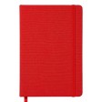 Quaderno con copertina rigida in R-PET. Elastico di chiusura e segnalibro in raso FullGadgets.com