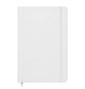 Quaderno con copertina rigida in R-PET. Elastico di chiusura e segnalibro in raso FullGadgets.com