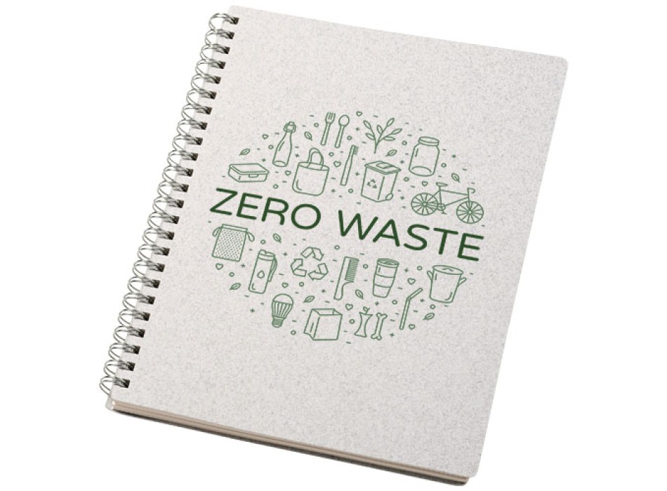 Quaderno formato A5 con rilegatura a spirale Bianco FullGadgets.com