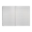 Quaderno in carta di pietra, fogli bianchi a righe, 64 pag., 14,5x21 cm FullGadgets.com