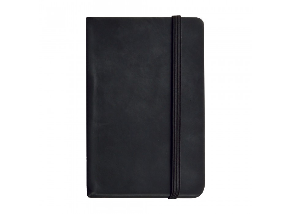 Quaderno in pu con elastico colorato, fogli a quadretti (80 pag.), segnalibro in raso FullGadgets.com