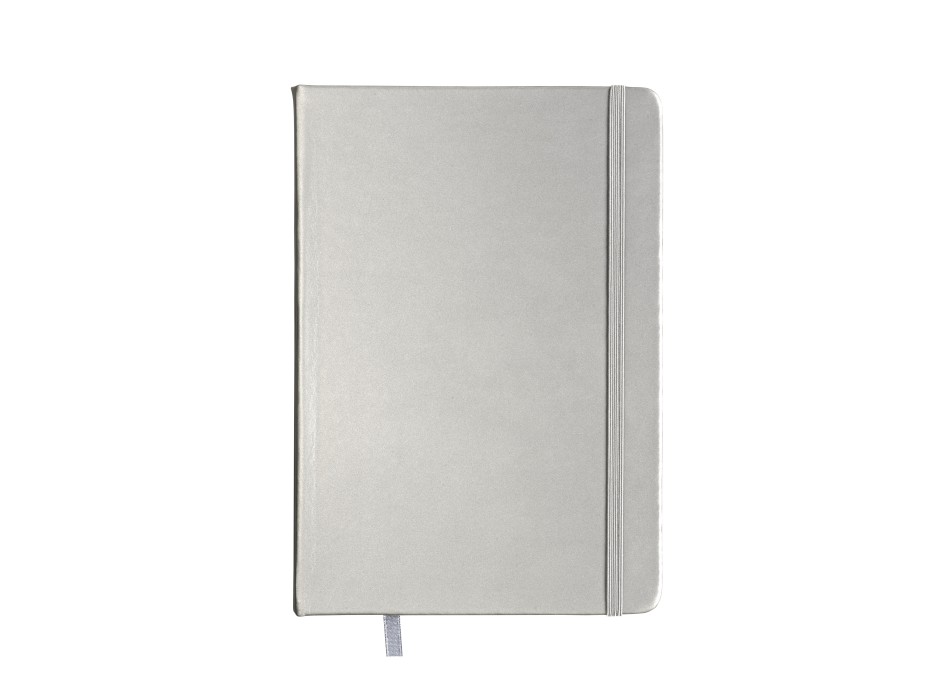 Quaderno in PU con elastico colorato, fogli a righe (80 pag.) colore avorio, segnalibro in FullGadgets.com