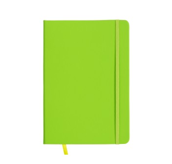 Quaderno in PU con elastico colorato, fogli a righe (80 pag.) colore avorio, segnalibro in FullGadgets.com