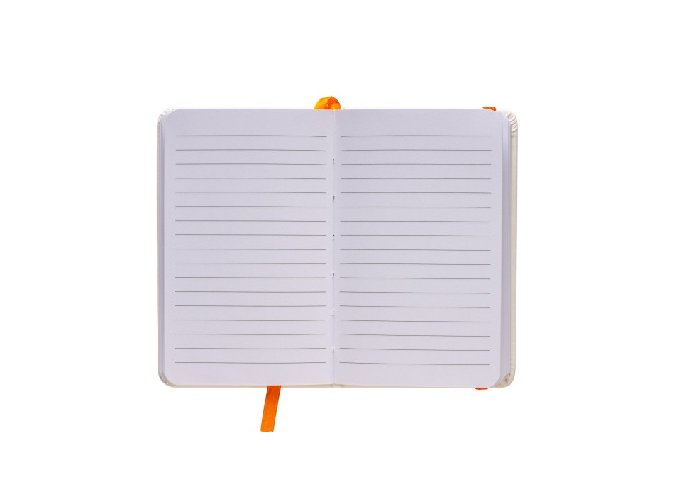 Quaderno in PU con elastico colorato, fogli a righe (80 pag.), segnalibro in raso FullGadgets.com