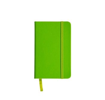 Quaderno in PU con elastico colorato, fogli a righe (80 pag.), segnalibro in raso FullGadgets.com