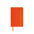Quaderno in PU con elastico colorato, fogli a righe (80 pag.), segnalibro in raso FullGadgets.com