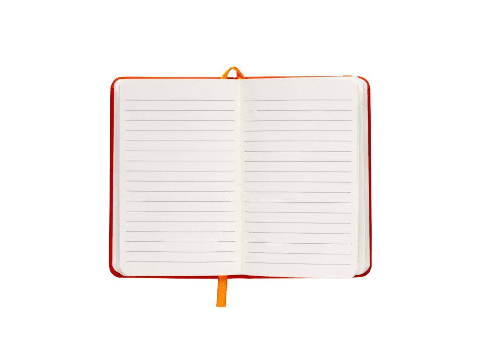 Quaderno in PU con elastico colorato, fogli a righe (80 pag.), segnalibro in raso FullGadgets.com