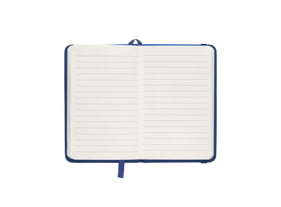 Quaderno in PU con elastico colorato, fogli a righe (80 pag.), segnalibro in raso FullGadgets.com