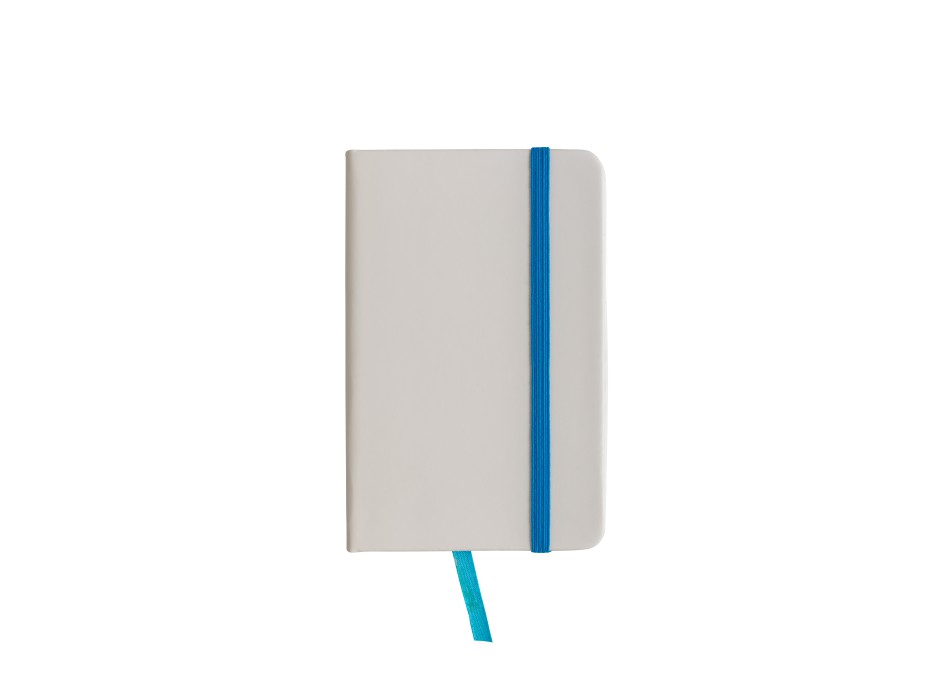 Quaderno in PU con elastico colorato, fogli a righe (80 pag.), segnalibro in raso FullGadgets.com