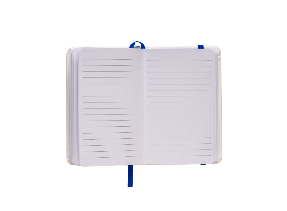 Quaderno in PU con elastico colorato, fogli a righe (80 pag.), segnalibro in raso FullGadgets.com