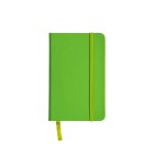 Quaderno in PU con elastico colorato, fogli a righe (80 pag.), segnalibro in raso FullGadgets.com