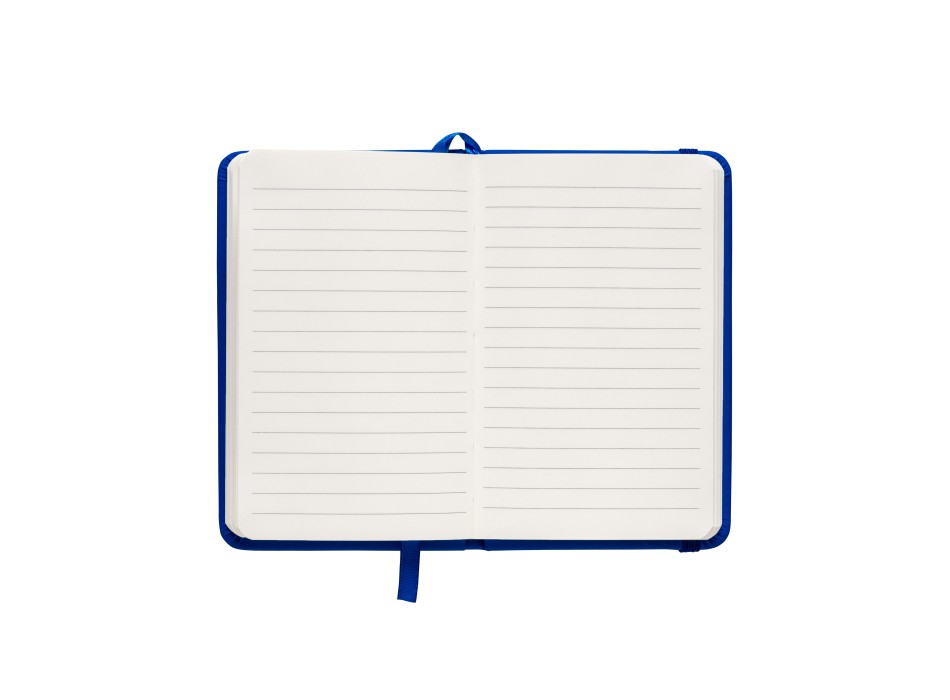 Quaderno in PVC con elastico colorato, fogli a righe (80 pag.), segnalibro in raso FullGadgets.com