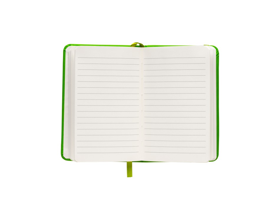 Quaderno in PVC con elastico colorato, fogli a righe (80 pag.), segnalibro in raso FullGadgets.com