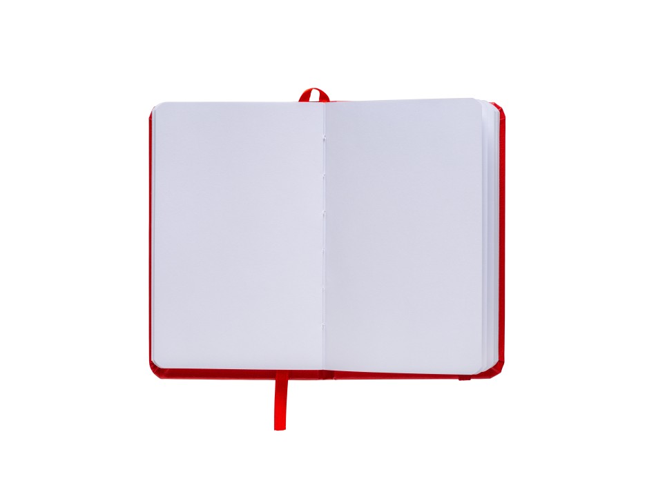 Quaderno in PVC con elastico colorato, fogli bianchi (80 pag.), segnalibro in raso FullGadgets.com