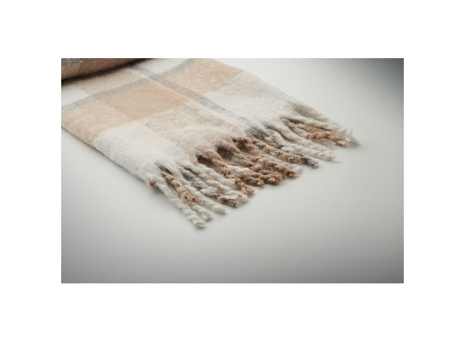 QUET - Coperta in mohair a scacchi FullGadgets.com