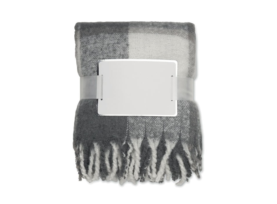 QUET - Coperta in mohair a scacchi FullGadgets.com