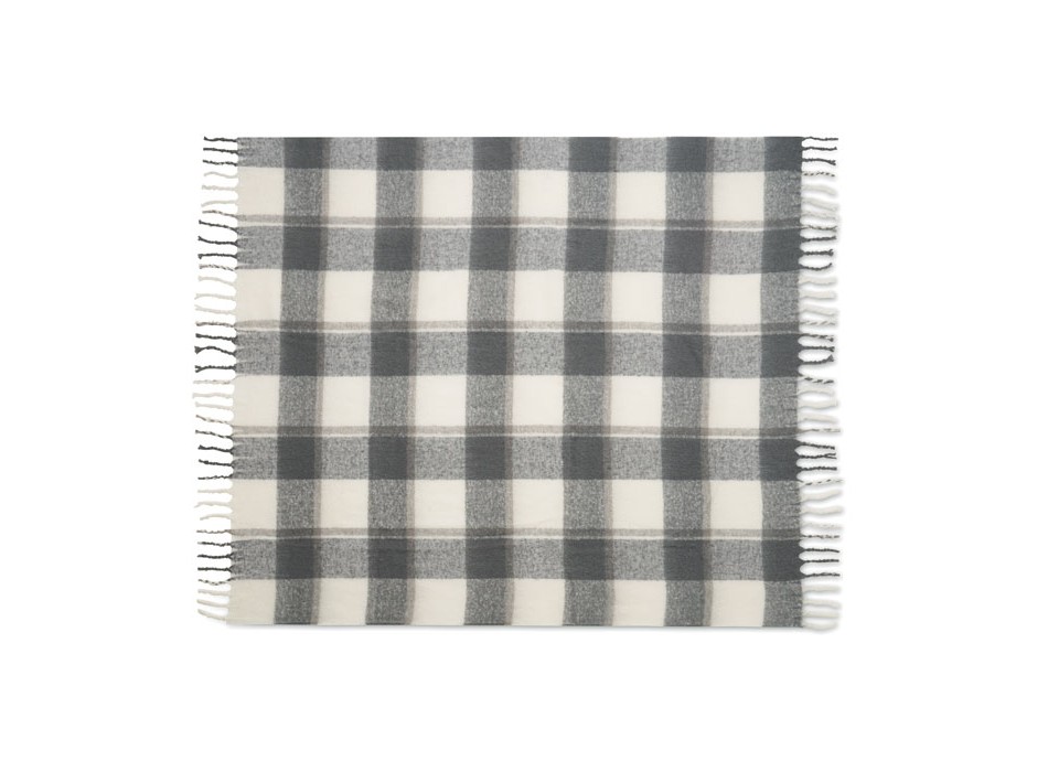 QUET - Coperta in mohair a scacchi FullGadgets.com