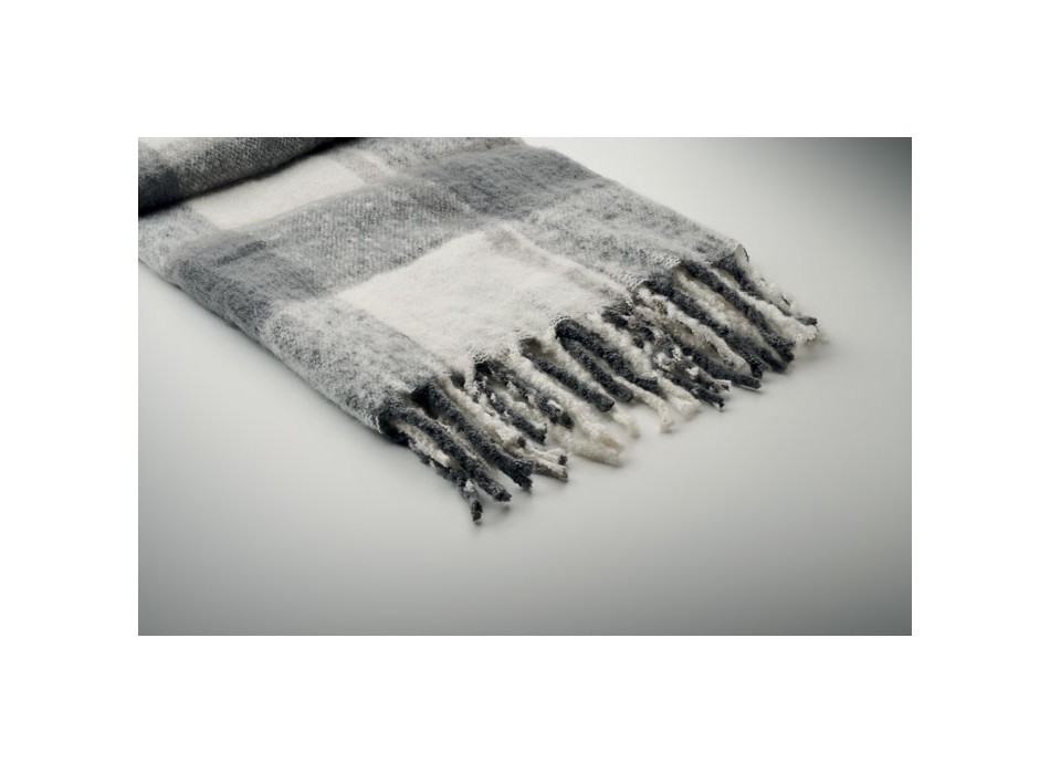 QUET - Coperta in mohair a scacchi FullGadgets.com