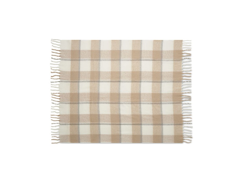 QUET - Coperta in mohair a scacchi FullGadgets.com